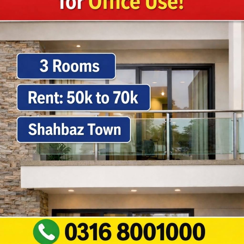required-rent-flat-portion-office-quetta